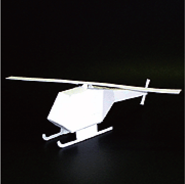 ペーパークラフト ヘリコプター