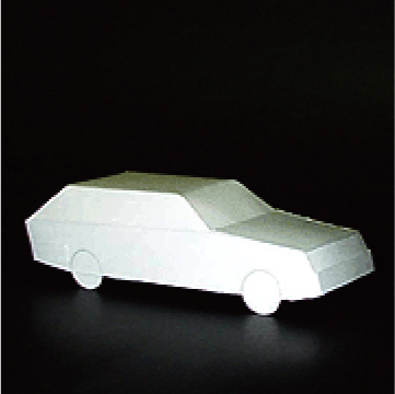 ペーパークラフト くるま